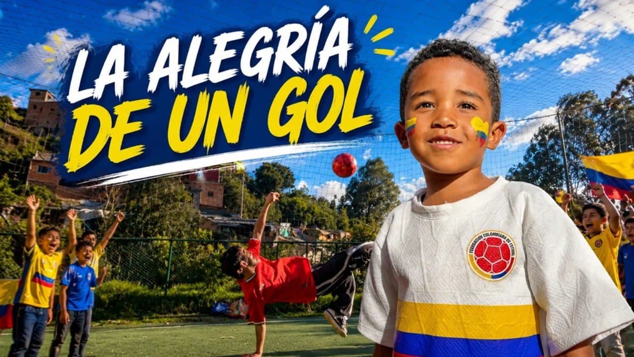 Fundación Buena Semilla — grabación del video "La alegría de un gol"